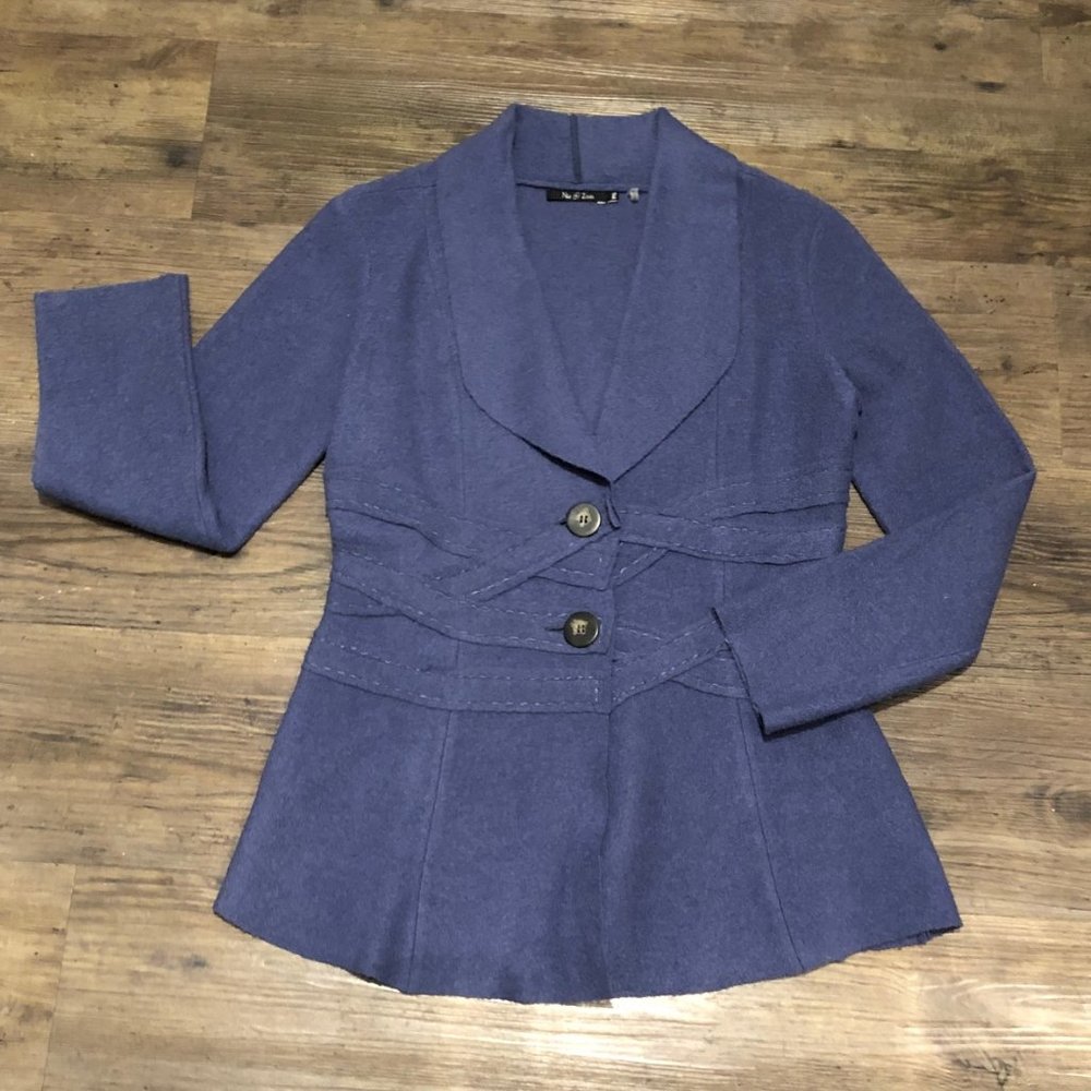 Petite Wool Detailed Jacket